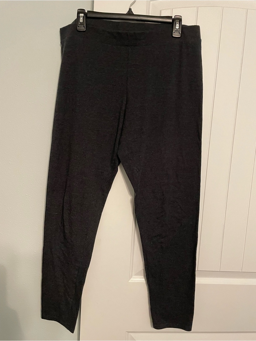 LC Lauren Conrad Heathered Dark Gray Pull-On Leggings